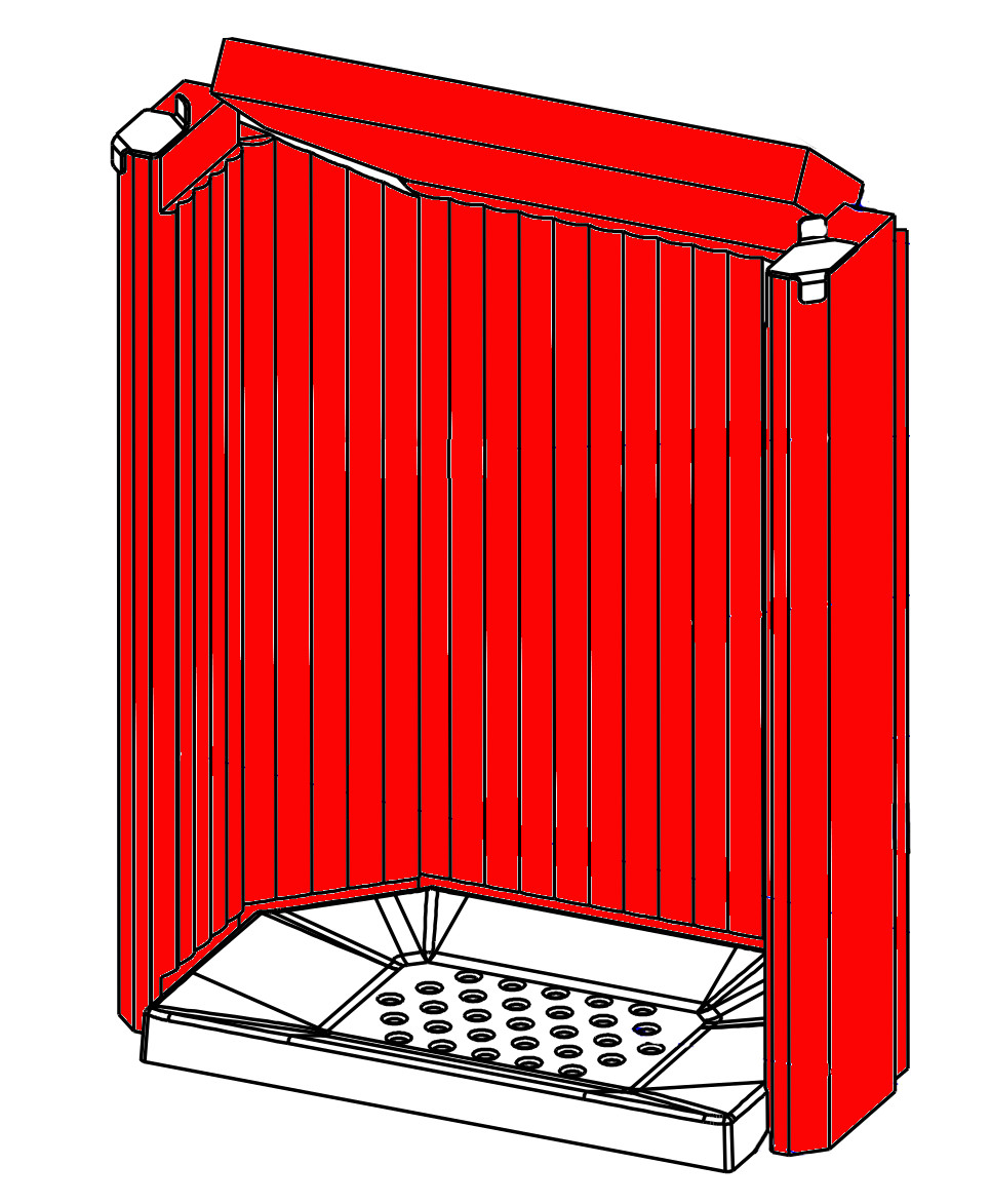 Romotop Lugo 03 W Feuerraumauskleidung
